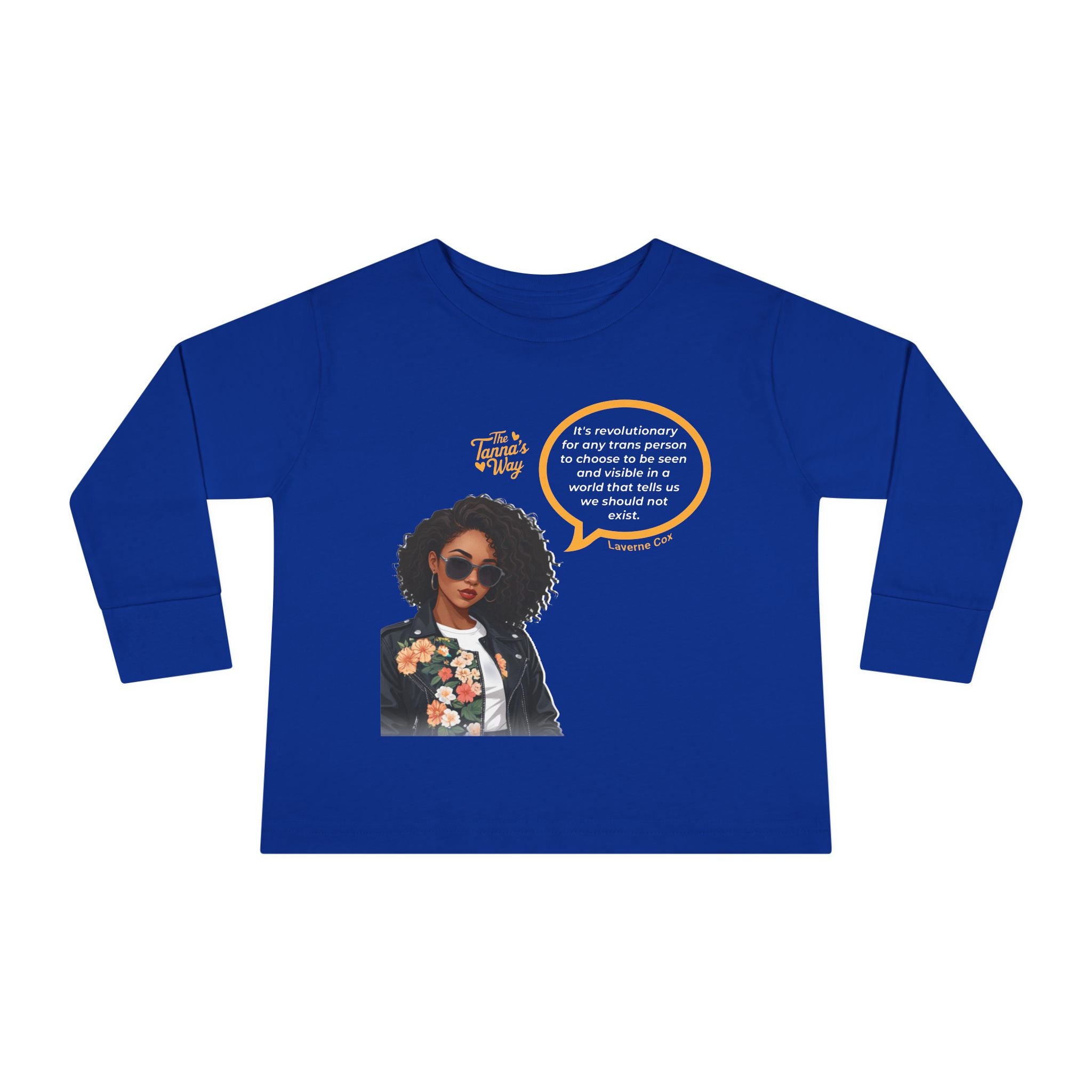 Laverne Cox | Toddler Long Sleeve Tee
